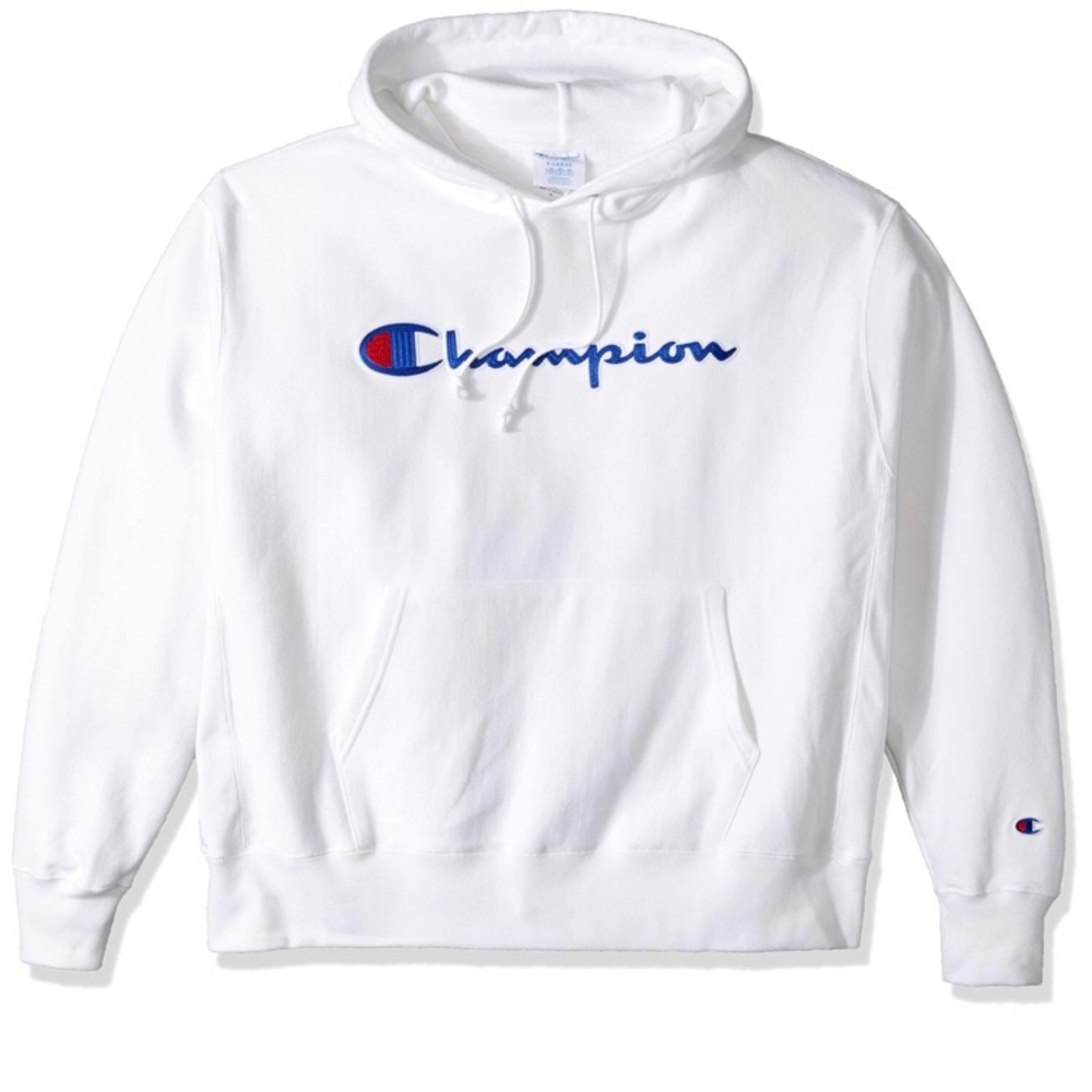 White Champion Hoodie